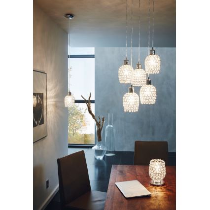 Eglo - Luster na lanku 5xE27/60W/230V
