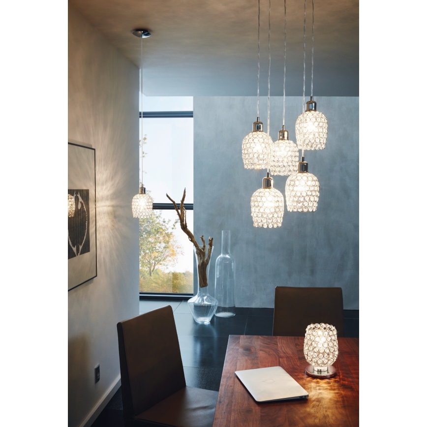 Eglo - Luster na lanku 5xE27/60W/230V