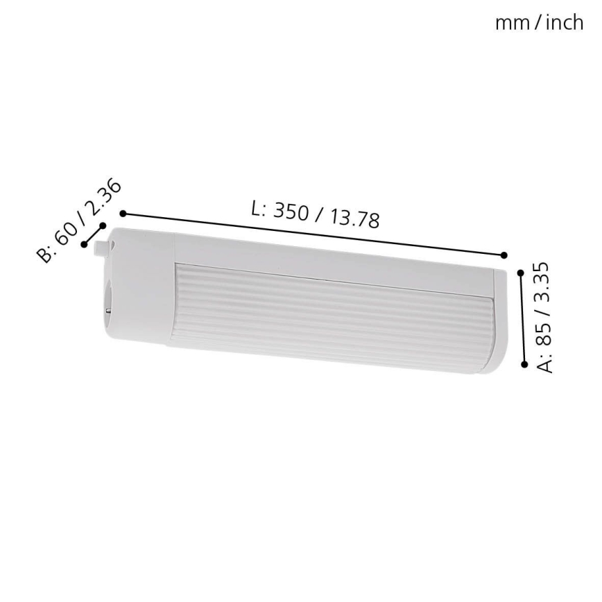 Eglo - Nástenné svietidlo 2xE14/40W/230V