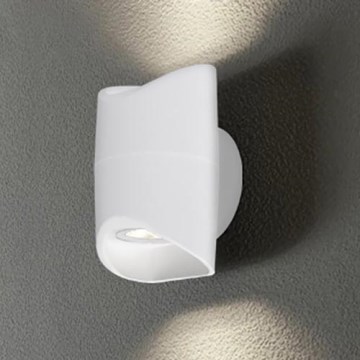 Eglo 95075 - Vonkajšie nástenné svietidlo ABRANTES 2xLED/6W/230V