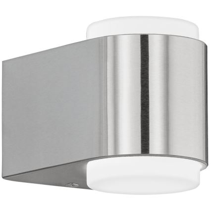 Eglo 95079 - Vonkajšie nástenné svietidlo BRIONES 2xLED/3W/230V IP44