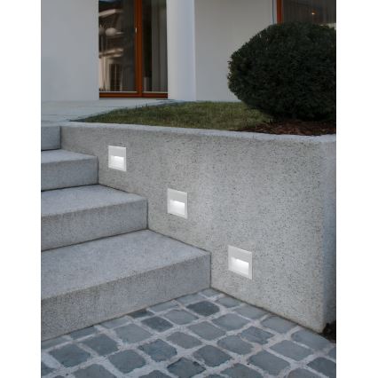 Eglo - LED Vonkajšie orientačné svietidlo LED/3,7W/230V IP65