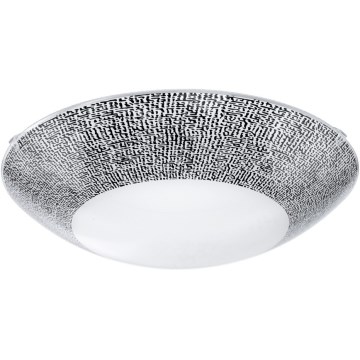 Eglo 95289 - LED Stropné svietidlo MAGITTA LED/16W/230V pr. 31,5 cm čierna/biela