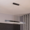 Eglo 95549 - LED stmievateľný závesný luster na lankách FORNES-S LED/24W/230V 2700-6500K čierny chróm