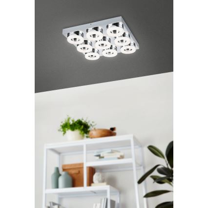 Eglo 95665 - LED Stropné svietidlo FRADELO 9xLED/4W/230V