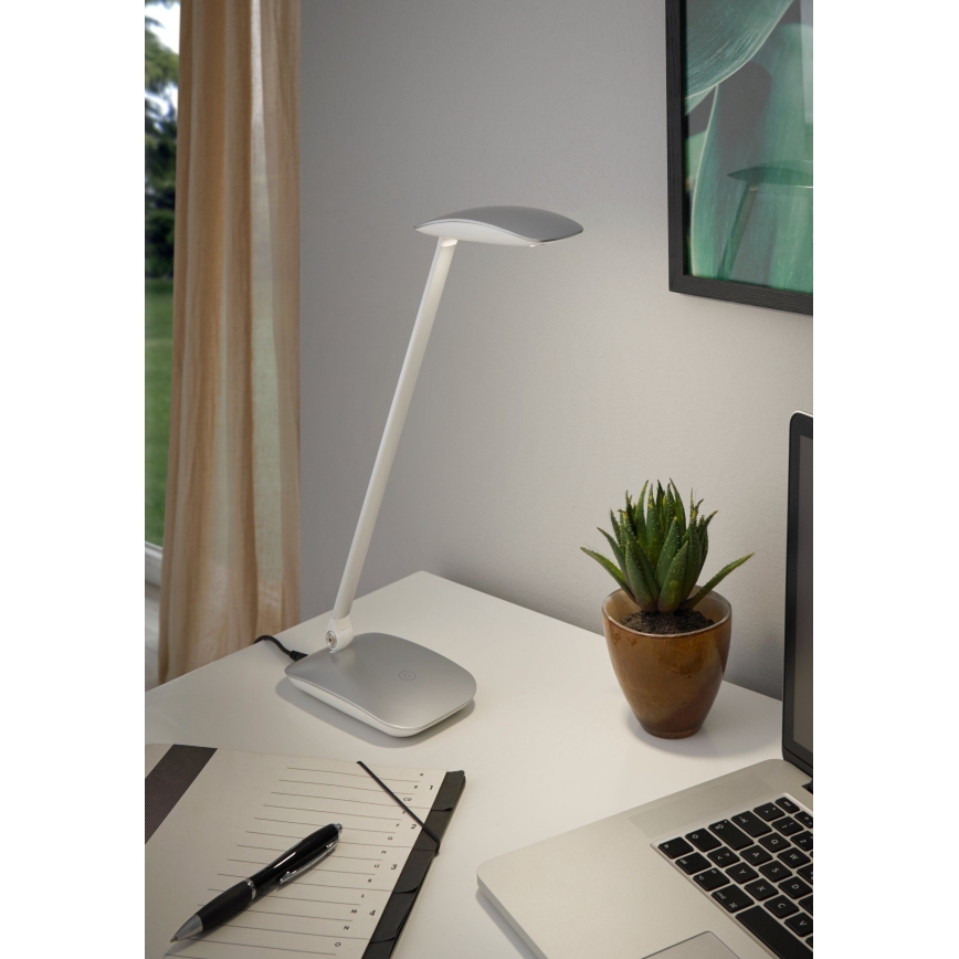 Eglo - Stmievateľná LED stolová lampa LED/4,5W/USB