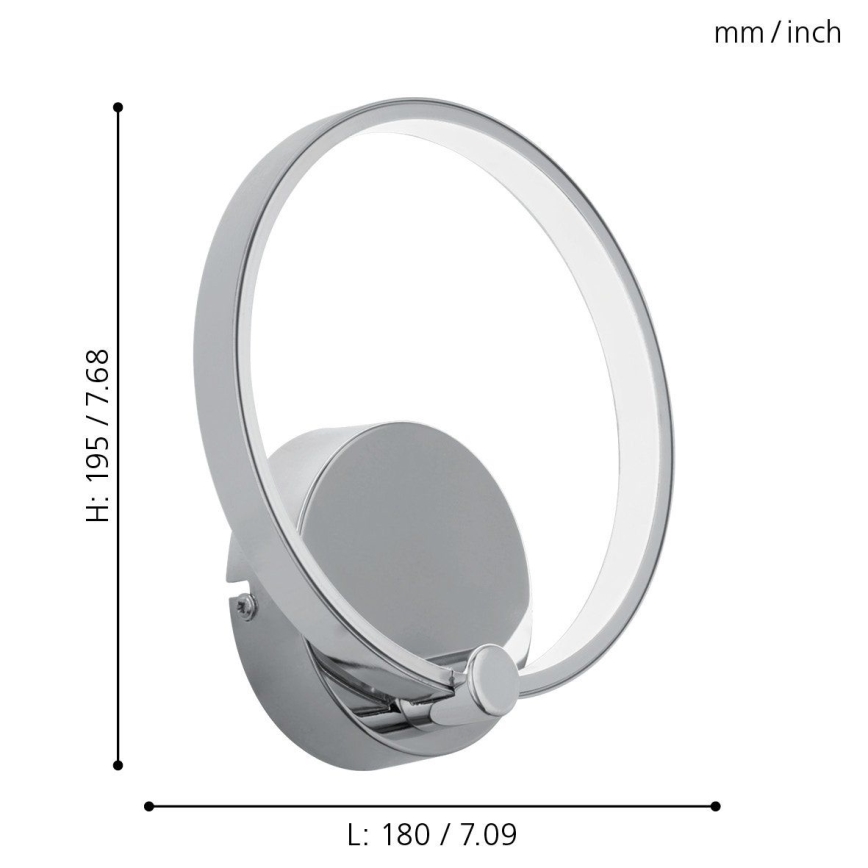 Eglo - LED nástenné svietidlo LED/5W/230V