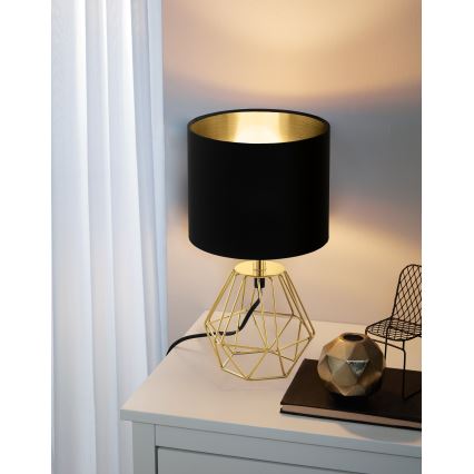 Eglo 95788- Stolná lampa CARLTON 2 1xE14/60W/230V