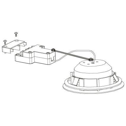Eglo - LED podhľadové svietidlo 1xLED/4,9W/230V