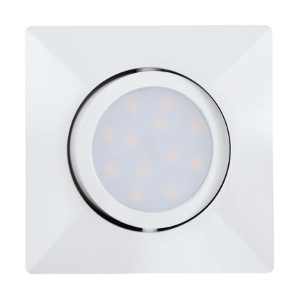 Eglo - Sada 3× LED zapustené stropné svietidlo PINEDA LED/4,9W/230V