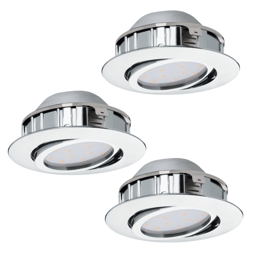 Eglo - SADA 3x LED podhľadové svietidlo PINEDA 1xLED/4,9W/230V