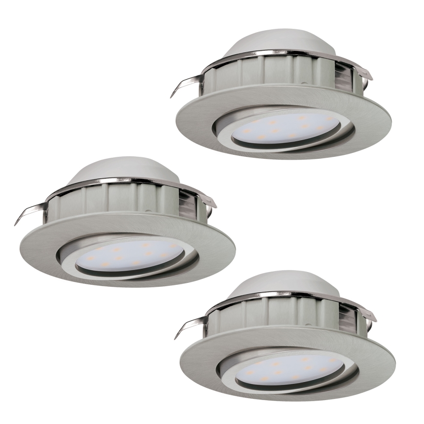 Eglo - SADA 3x LED podhľadové svietidlo PINEDA 1xLED/4,9W/230V
