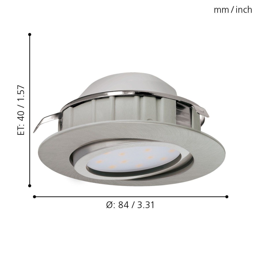 Eglo - LED podhľadové svietidlo LED/6W/230V