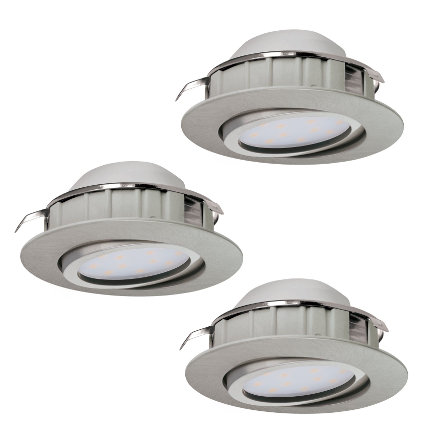 Eglo - SADA 3x LED podhľadové svietidlo PINEDA LED/6W/230V