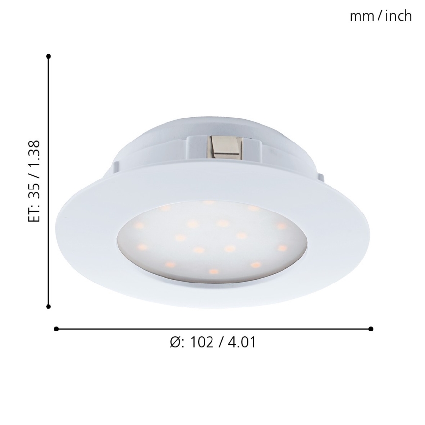 Eglo - LED podhľadové svietidlo 1xLED/11W/230V