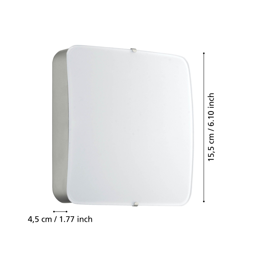 Eglo 95967 - LED stropné svietidlo CUPELLA LED/11W/230V matný chróm