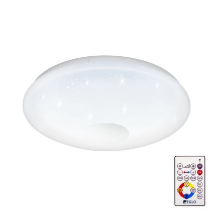 Eglo 95972 - LED stmievateľné stropné svietidlo VOLTAGO 2 LED/20W/230V + diaľkové ovládanie