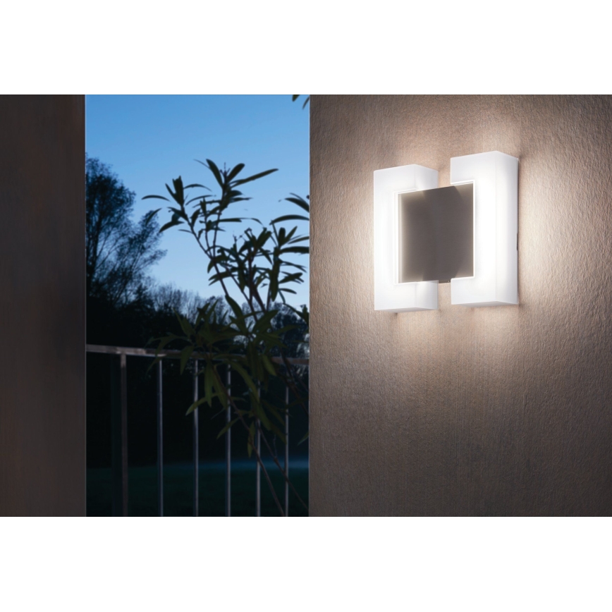Eglo 95987 - LED Vonkajšie nástenné svietidlo SITIA 2xLED/4,8W IP44