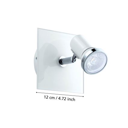 Eglo - LED Nástenné svietidlo 1xGU10-LED/3,3W/230V