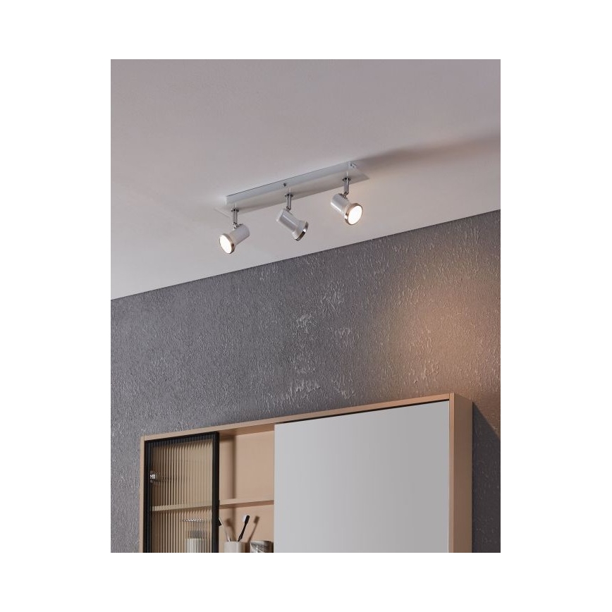 Eglo - LED Kúpeľňové bodové svietidlo 3xGU10-LED/3,3W/230V