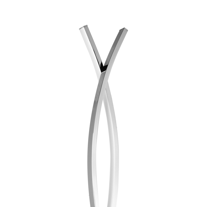 Eglo - LED stojacia lampa LED/36W/230V lesklý chróm