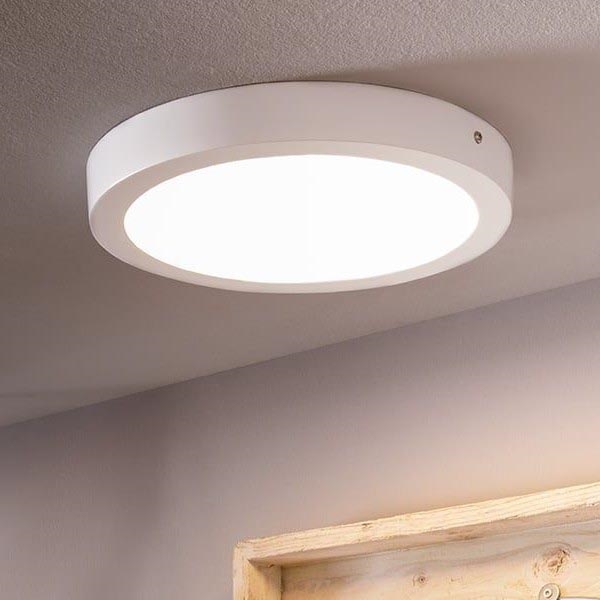 Eglo 96168 - Kúpeľňové LED stropné svietidlo FUEVA 1 LED/22W/230V IP44 priemer 30 cm