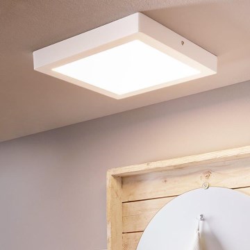 Eglo 96169 - LED kúpeľňové stropné svietidlo FUEVA 1 LED/22W/230V IP44 30x30 cm