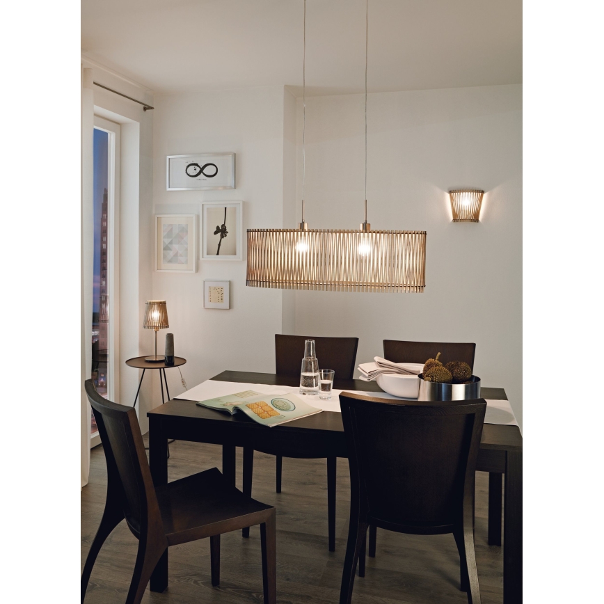 Eglo 96196 - Stolná lampa SENDERO 1xE27/60W/230V