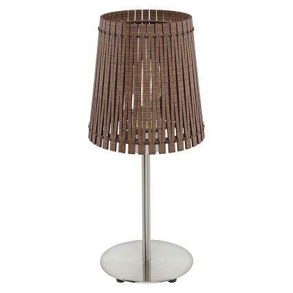 Eglo 96203 - Stolná lampa  SENDERO 1xE27/60W/230V