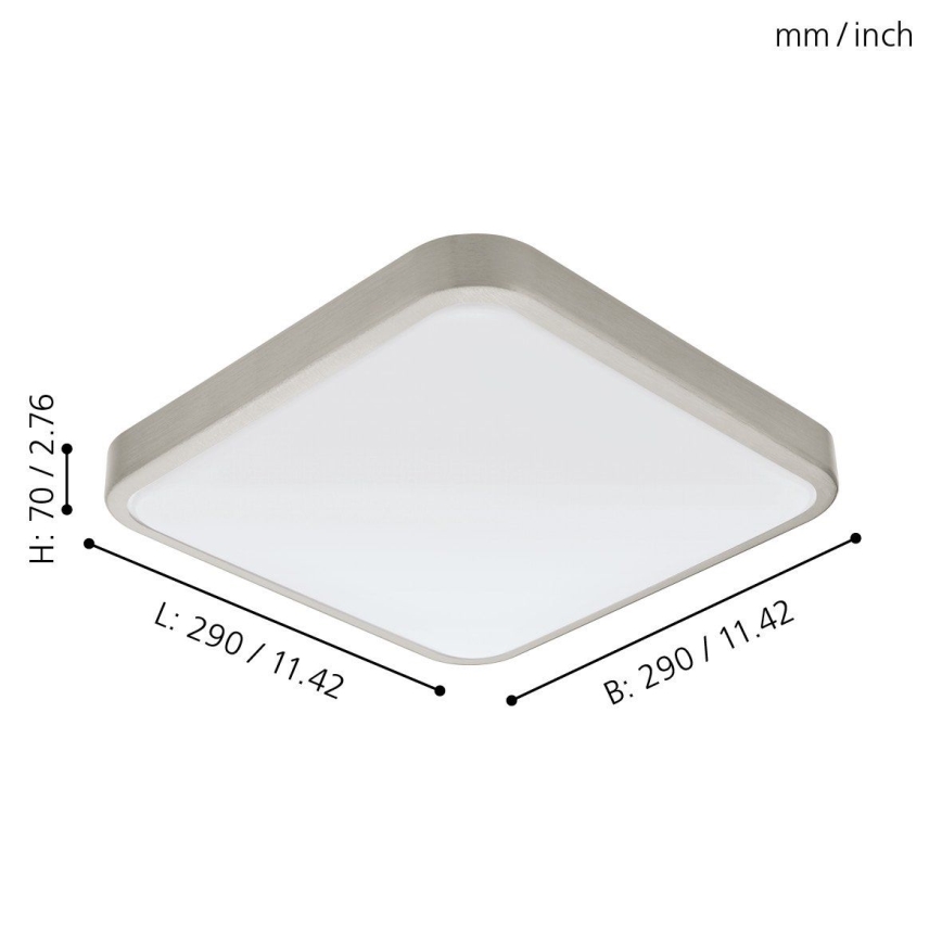 Eglo 96231 - LED kúpeľňové stropné svietidlo MANILVA LED/16W/230V IP44