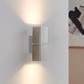 Eglo 96264 - LED nástenné svietidlo PASSA 2xGU10/2,8W/230V hranaté