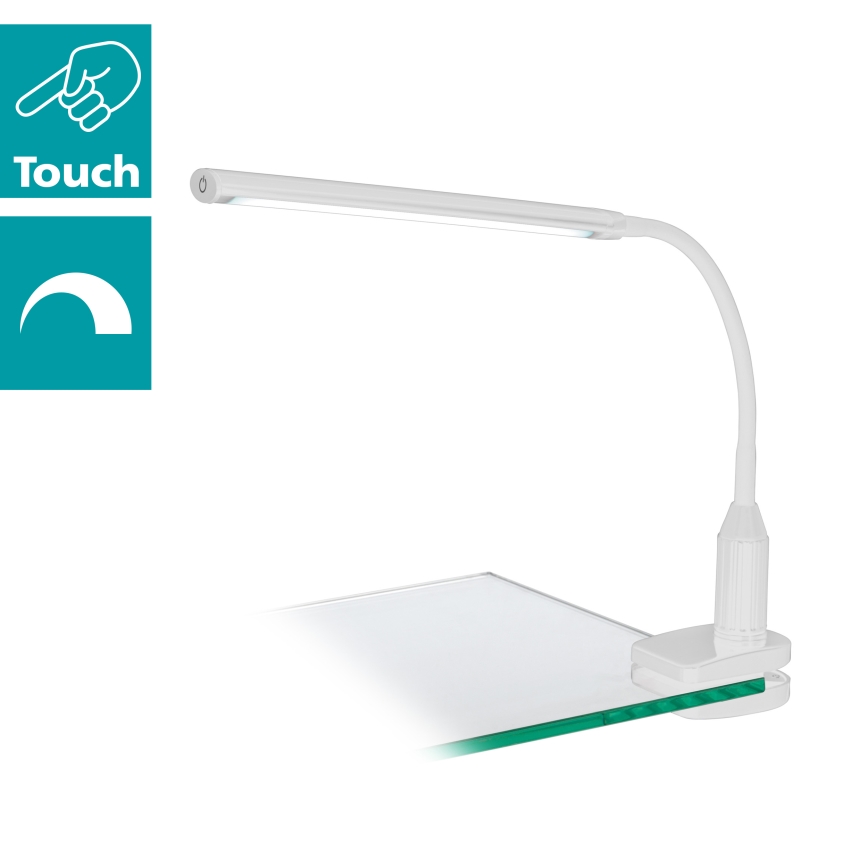 Eglo - LED Lampa s klipom LED/4,5W/230V biela