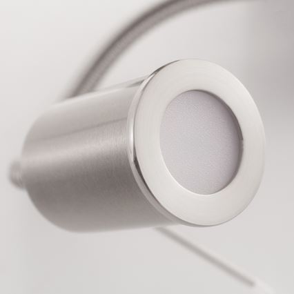 Eglo - LED Flexibilné svietidlo 1xE27/40W+LED/3,8W biela