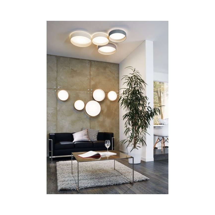 Eglo - LED Stmievateľné stropné svietidlo 1xLED/18W/230V