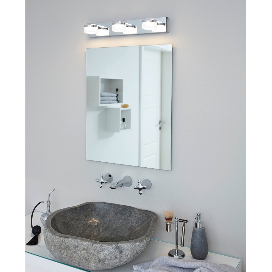 Eglo - LED Stmievateľné kúpeľňové nástenné svietidlo 3xLED/7,2W/ IP44