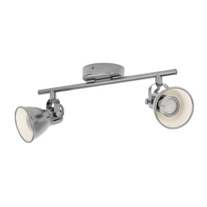 Eglo 96553 - LED Bodové svietidlo SERAS 2xGU10/3,3W/230V