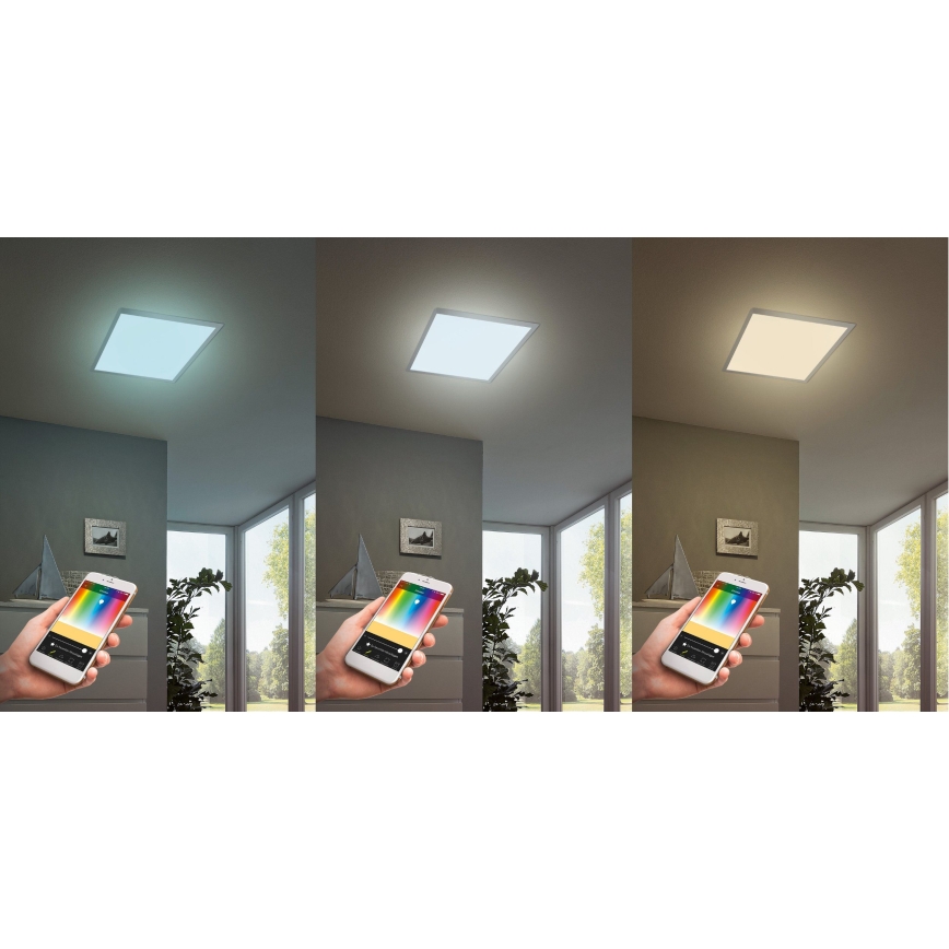Eglo - LED RGBW Stmievateľné svietidlo SALOBRENA-C LED/16W + diaľkové ovládanie
