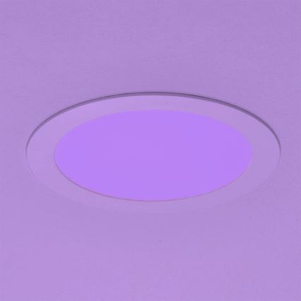 Eglo - LED RGBW stmievateľné podhľadové svietidlo FUEVA-C LED/15,6W/230V pr. 22,5 cm