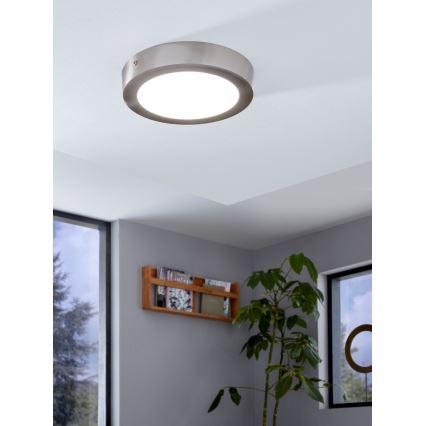 Eglo - LED RGBW Stmievateľné stropné svietidlo FUEVA-C LED/15,6W/230V Bluetooth