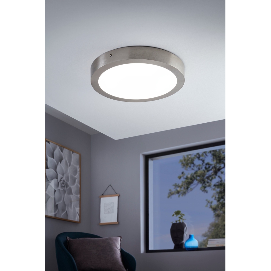 Eglo - LED RGBW Stmievateľné stropné svietidlo FUEVA-C LED/21W/230V Bluetooth