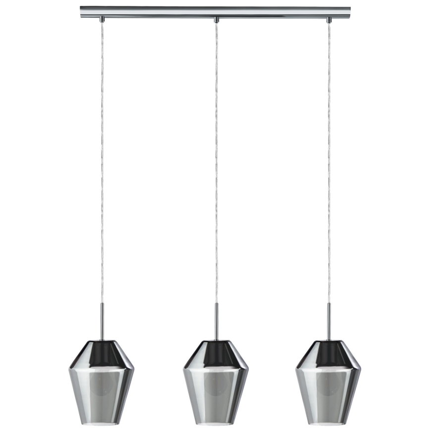 Eglo 96774 - Závesný luster na lanku MURMILLO 3xE27/28W/230V