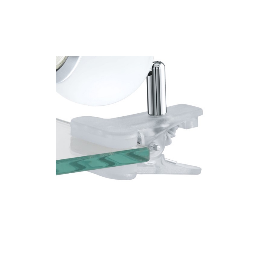 Eglo 96839 - LED Bodové svietidlo s klipom BIMEDA 1xGU10/3,3W/230V biela