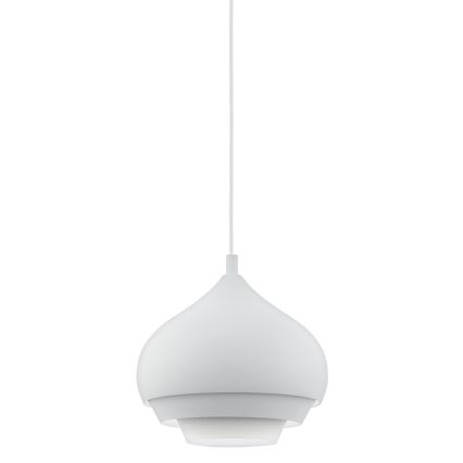 Eglo 96883 - Luster na lanku CAMBORNE 1xE27/60W/230V biela