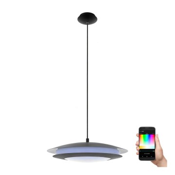 Eglo 96979 - LED RGB Závesné svietidlo MONEVA-C LED/27W/230V