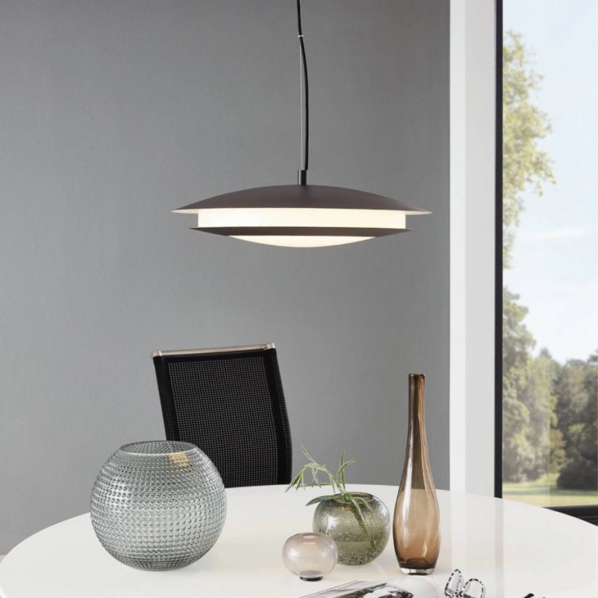 Eglo 96979 - LED RGB Závesné svietidlo MONEVA-C LED/27W/230V