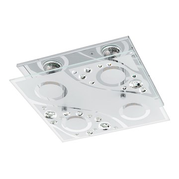 Eglo 96999 - LED Stropné svietidlo AQUILA 4xGU10/3W/230V