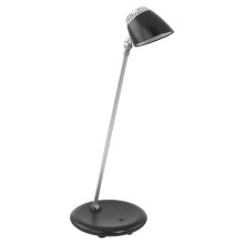 Eglo 97047 - LED Stolná lampa CAPUANA 1xLED/4,8W/230V čierna