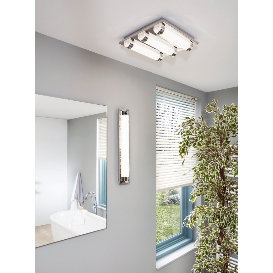 Eglo - LED Kúpeľňové nástenné svietidlo 1xLED/19W/230V IP44