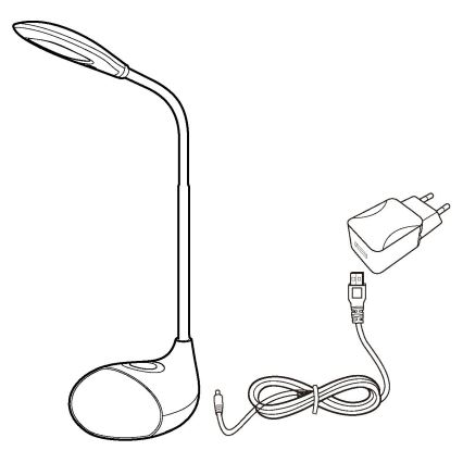 Eglo - LED Stolná lampa 1xLED/2,2W+0,3W/230V RGB