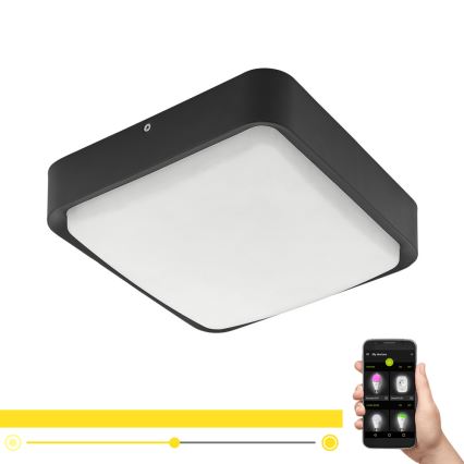 Eglo - LED Stmievateľné vonkajšie stropné svietidlo LED/14,6W/230V